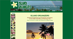 Desktop Screenshot of islandorganizers.com